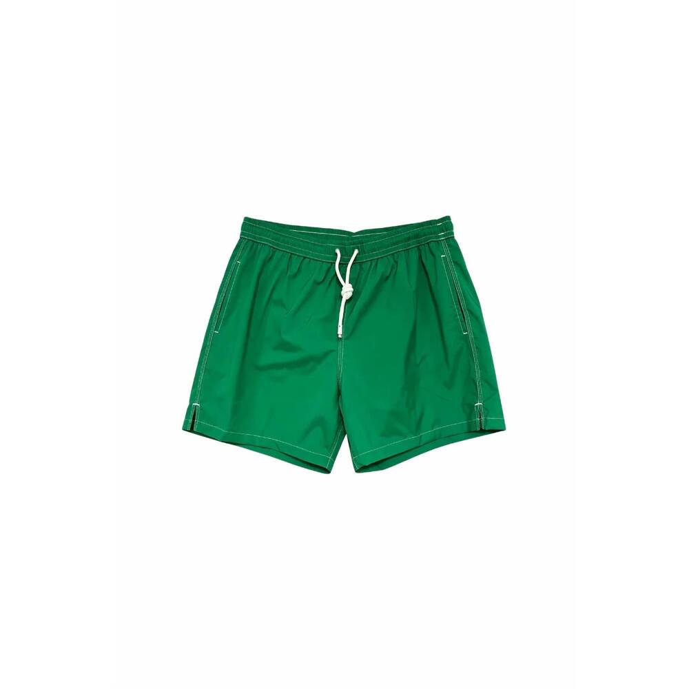 NEW FEDELI men's madeira airstop swim shorts trunks in bright green